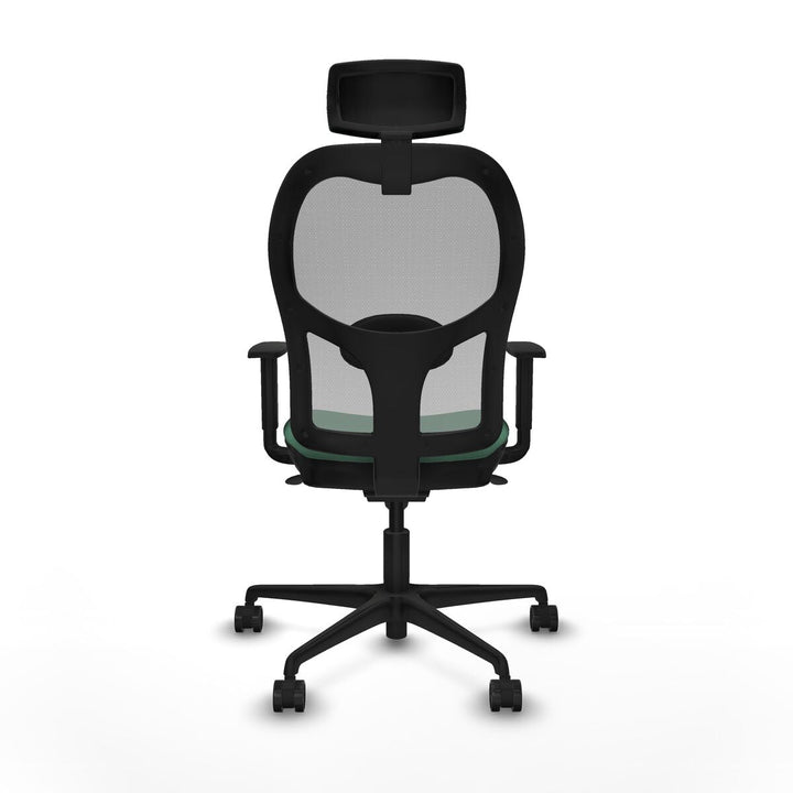 Office Chair with Headrest Piqueras y Crespo 1D036N2 Emerald Green