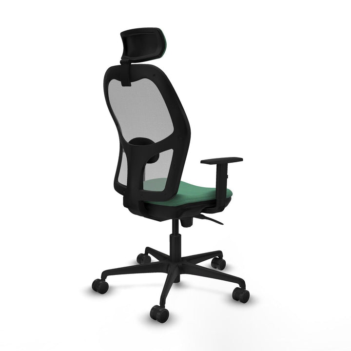 Office Chair with Headrest Piqueras y Crespo 1D036N2 Emerald Green