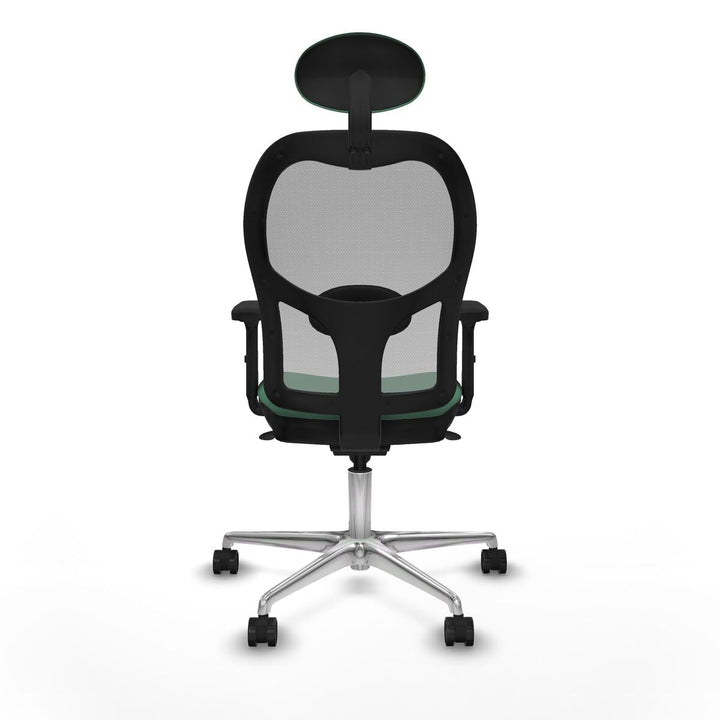 Office Chair with Headrest Piqueras y Crespo 2D086N1 Emerald Green