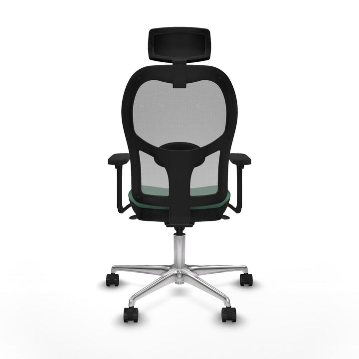 Office Chair with Headrest Piqueras y Crespo 3D086N2 Emerald Green
