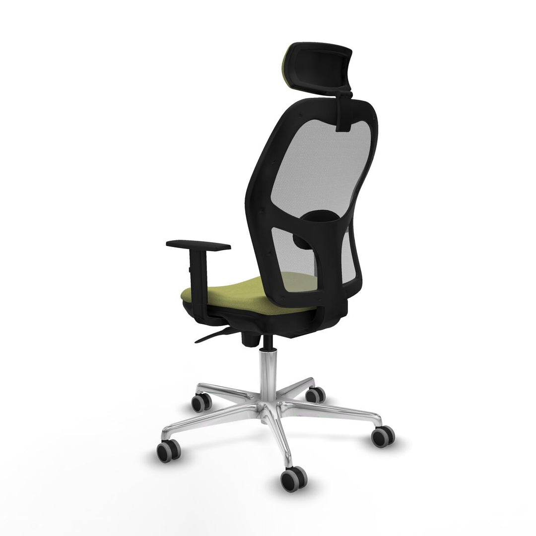 Office Chair with Headrest Piqueras y Crespo 1D086G2 Green
