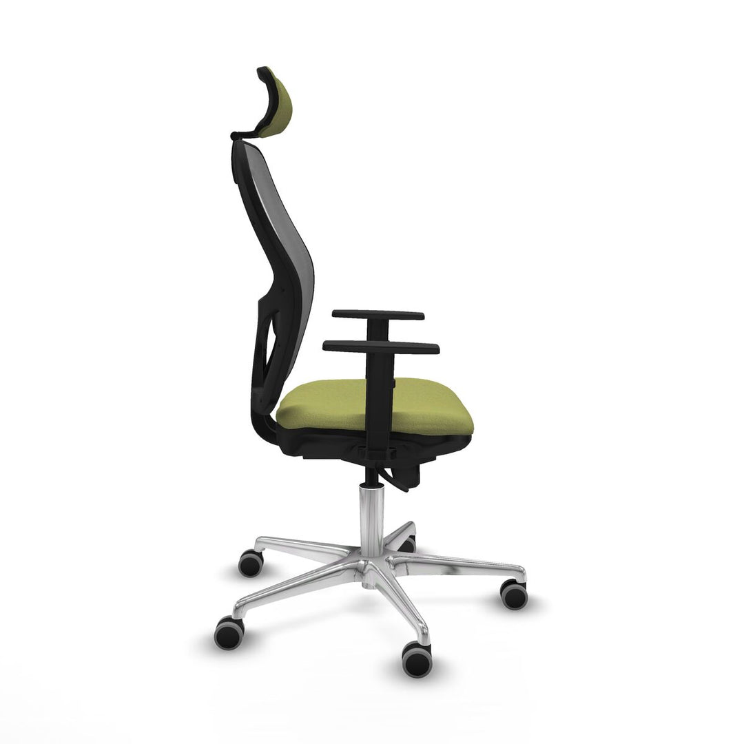 Office Chair with Headrest Piqueras y Crespo 1D086G2 Green
