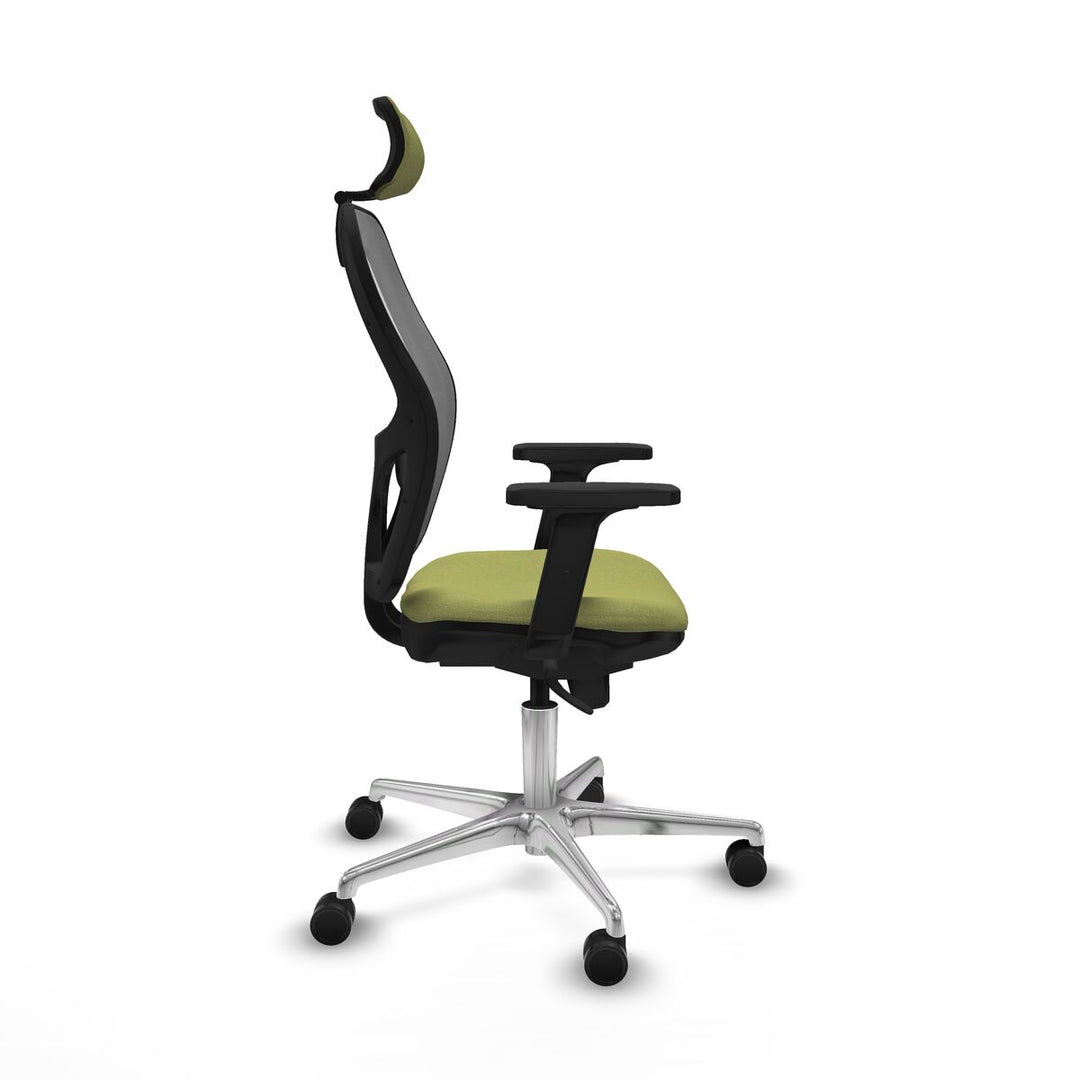 Office Chair with Headrest Piqueras y Crespo 2D086N2 Green