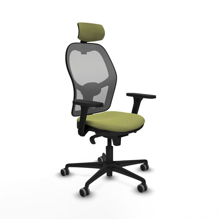 Office Chair with Headrest Piqueras y Crespo 3D036G2 Green