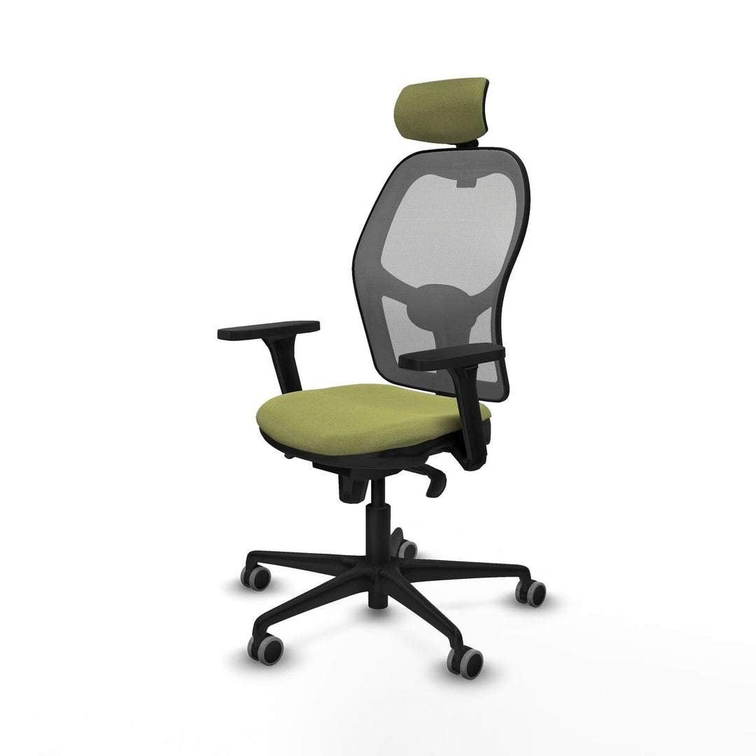 Office Chair with Headrest Piqueras y Crespo 3D036G2 Green