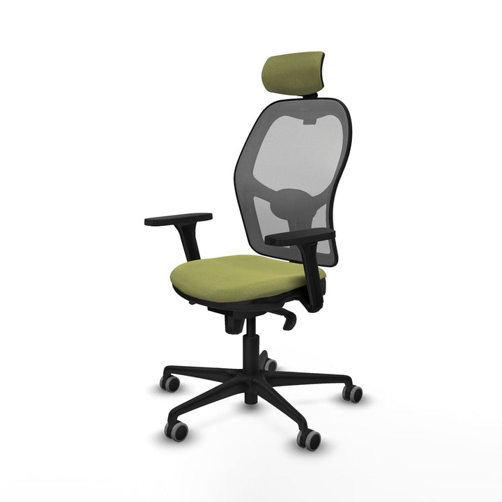 Office Chair with Headrest Piqueras y Crespo 3D036G2 Green