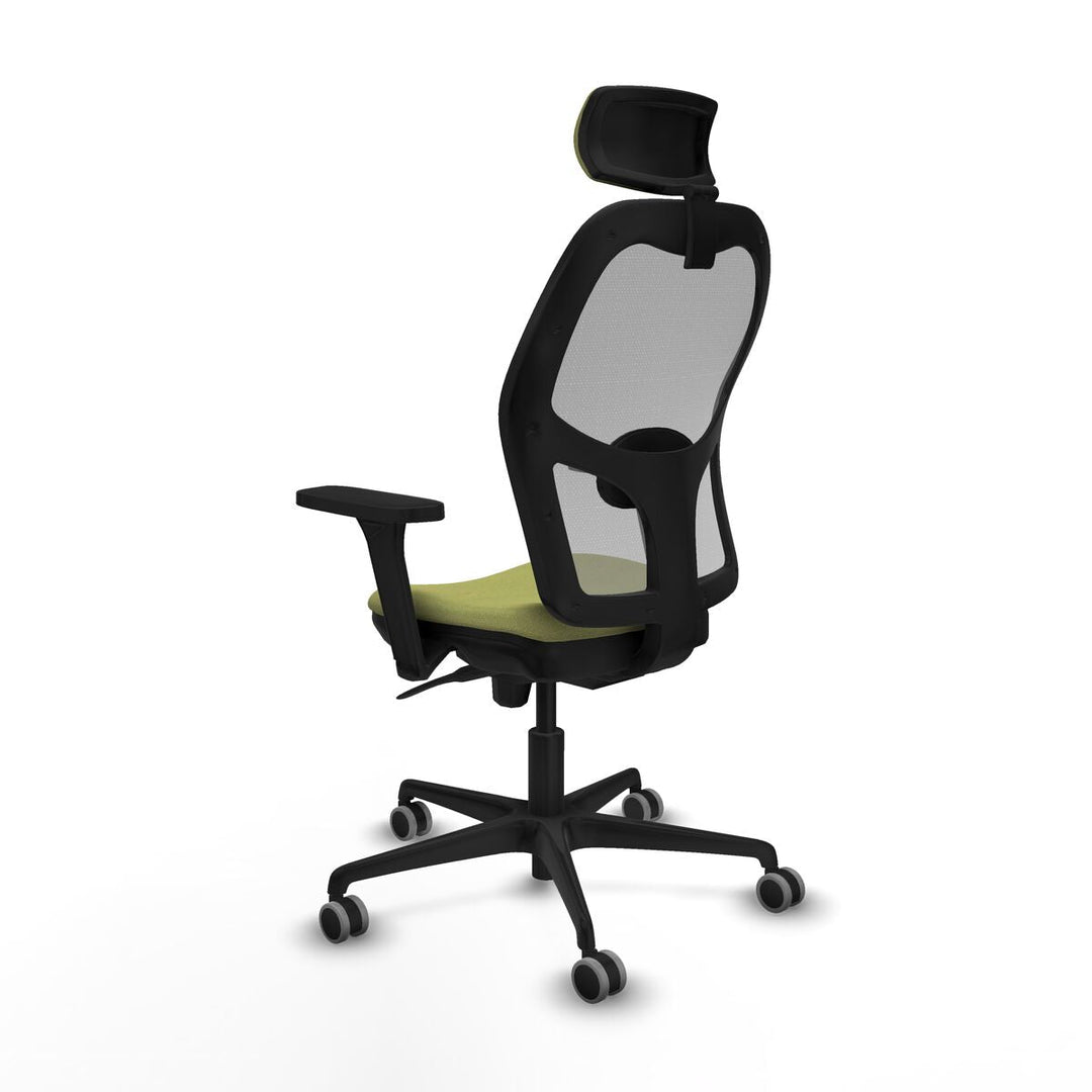 Office Chair with Headrest Piqueras y Crespo 3D036G2 Green