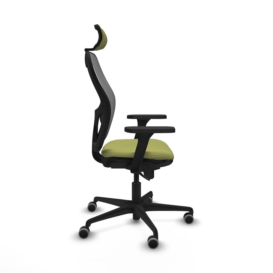 Office Chair with Headrest Piqueras y Crespo 3D036G2 Green