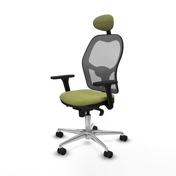 Office Chair with Headrest Piqueras y Crespo 3D086N1 Green