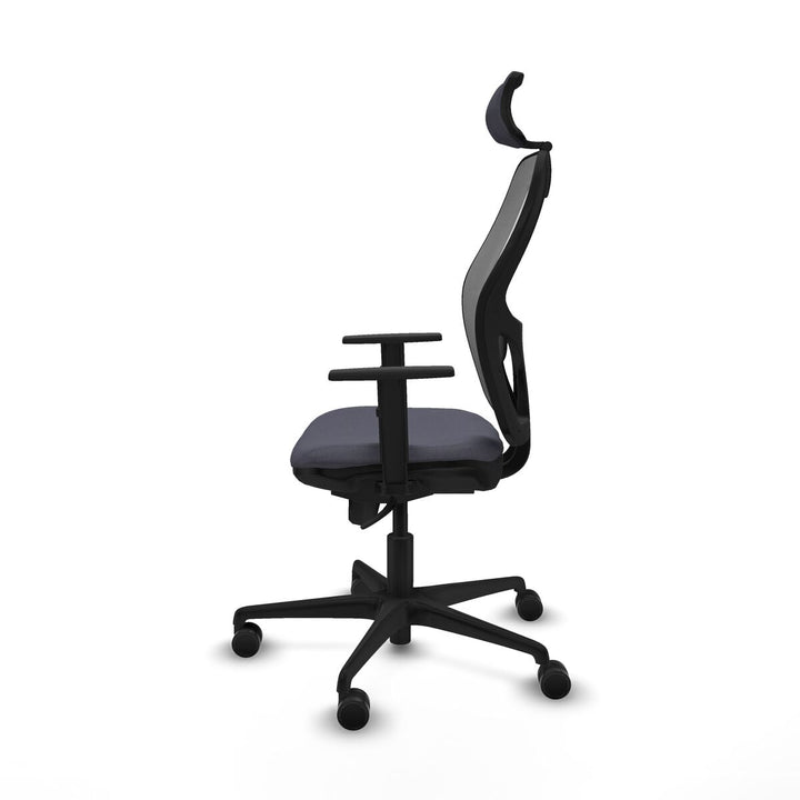 Office Chair with Headrest Piqueras y Crespo 1D036N2 Dark grey