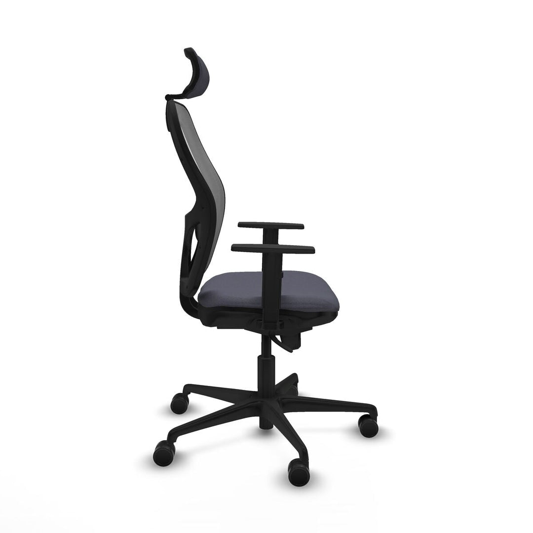 Office Chair with Headrest Piqueras y Crespo 1D036N2 Dark grey