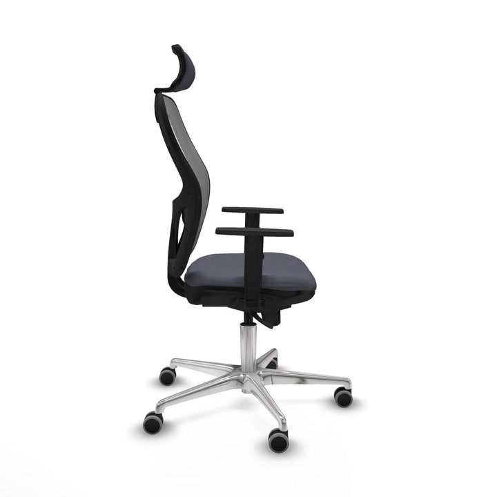 Office Chair with Headrest Piqueras y Crespo 1D086G2 Dark grey