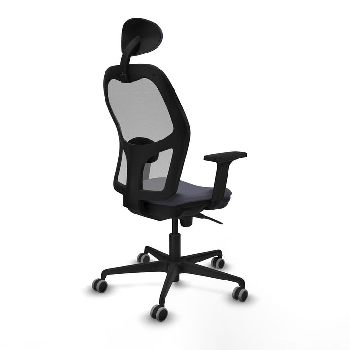 Office Chair with Headrest Piqueras y Crespo 2D036G1 Dark grey