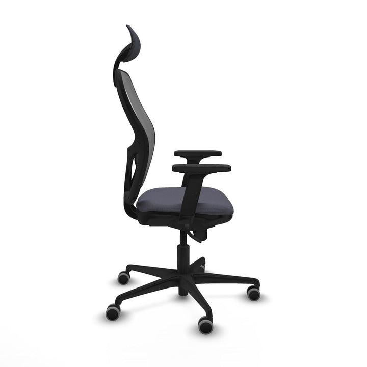 Office Chair with Headrest Piqueras y Crespo 2D036G1 Dark grey