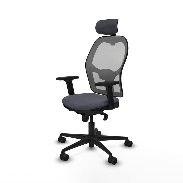 Office Chair with Headrest Piqueras y Crespo 2D036N2 Dark grey