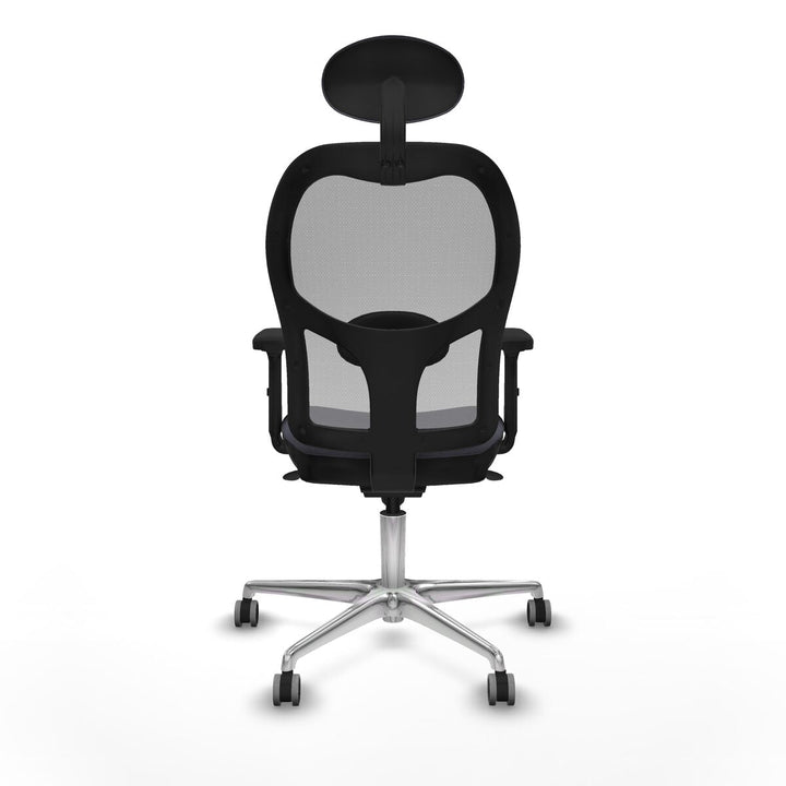 Office Chair with Headrest Piqueras y Crespo 2D086G1 Dark grey