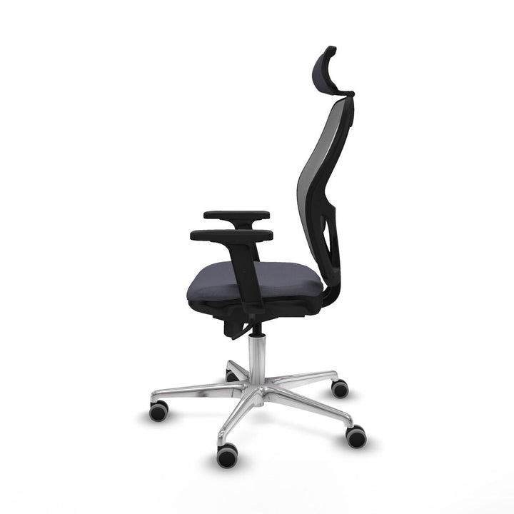 Office Chair with Headrest Piqueras y Crespo 2D086G2 Dark grey