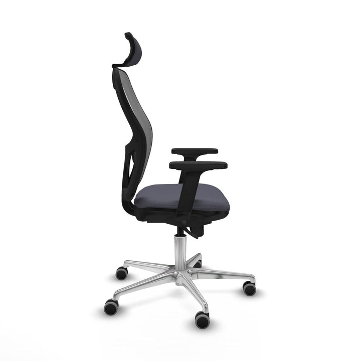Office Chair with Headrest Piqueras y Crespo 2D086G2 Dark grey