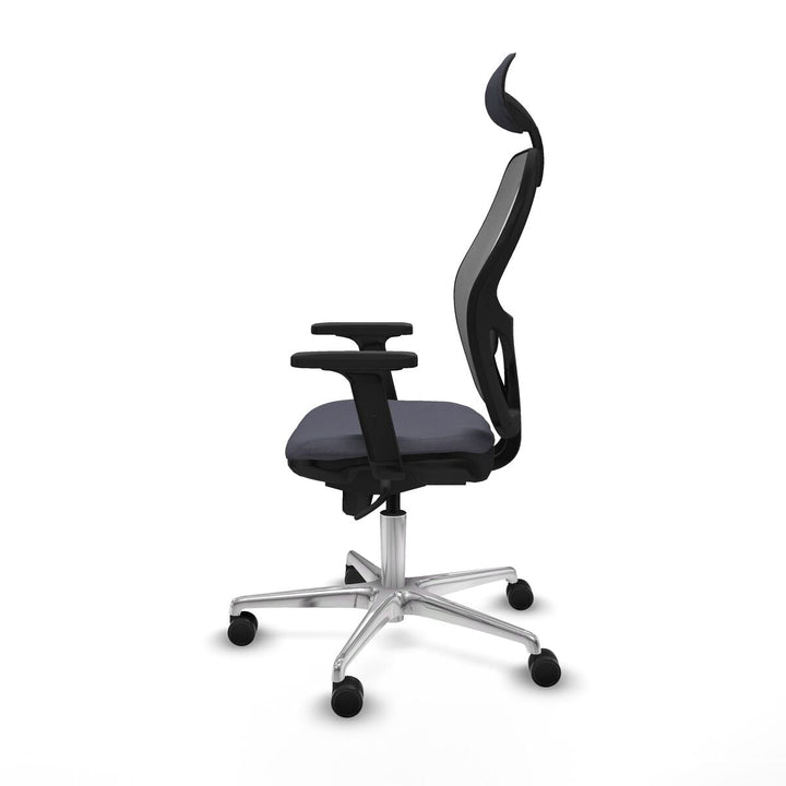 Office Chair with Headrest Piqueras y Crespo 2D086N1 Dark grey