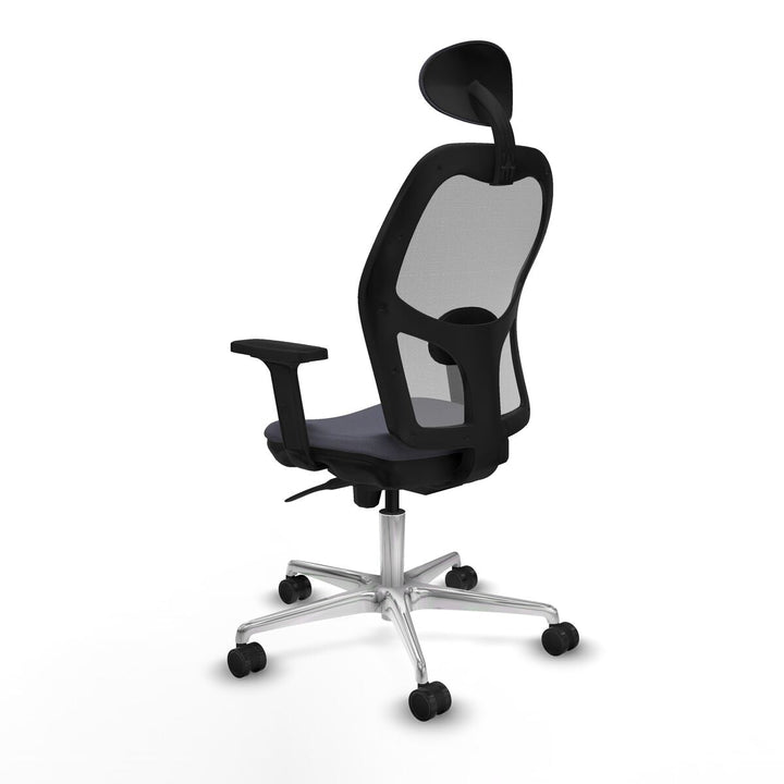 Office Chair with Headrest Piqueras y Crespo 2D086N1 Dark grey