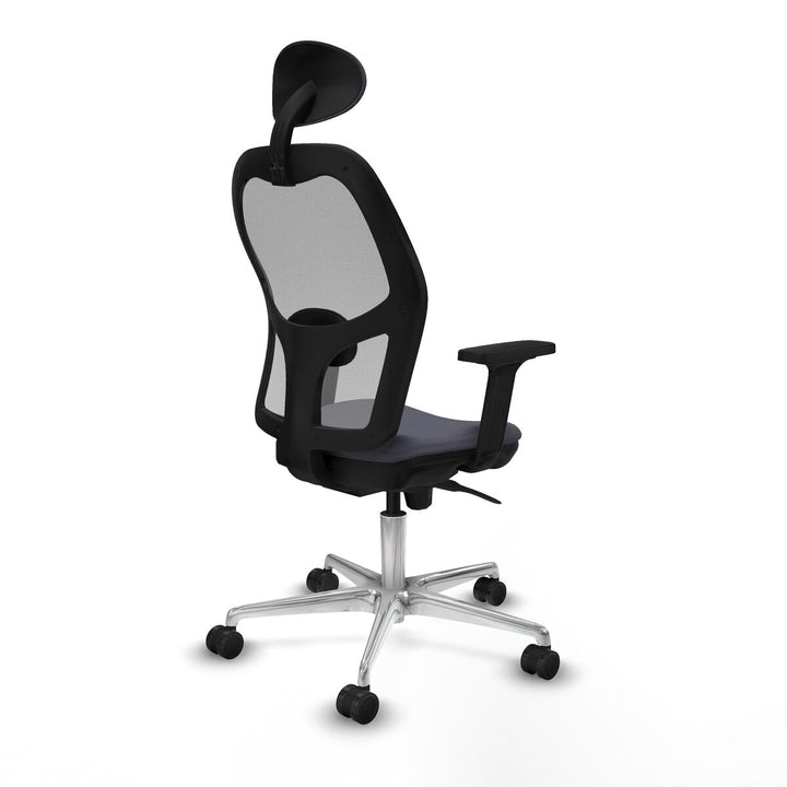 Office Chair with Headrest Piqueras y Crespo 2D086N1 Dark grey
