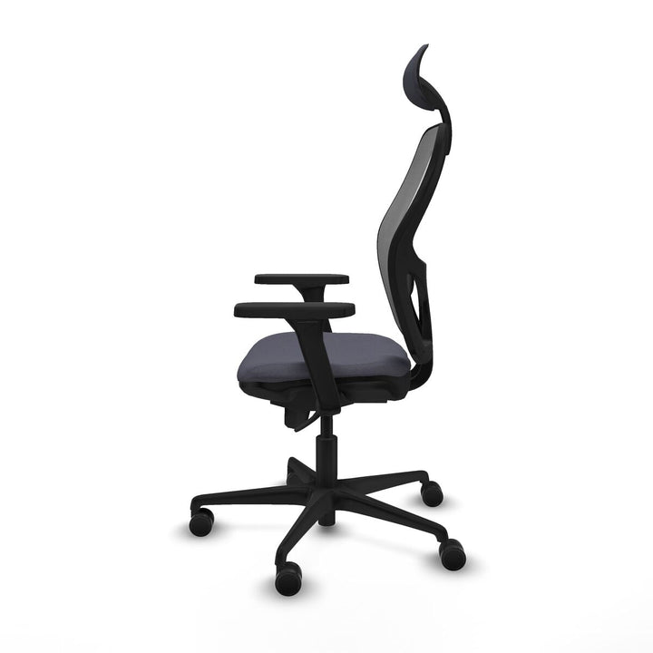 Office Chair with Headrest Piqueras y Crespo 3D036N1 Dark grey