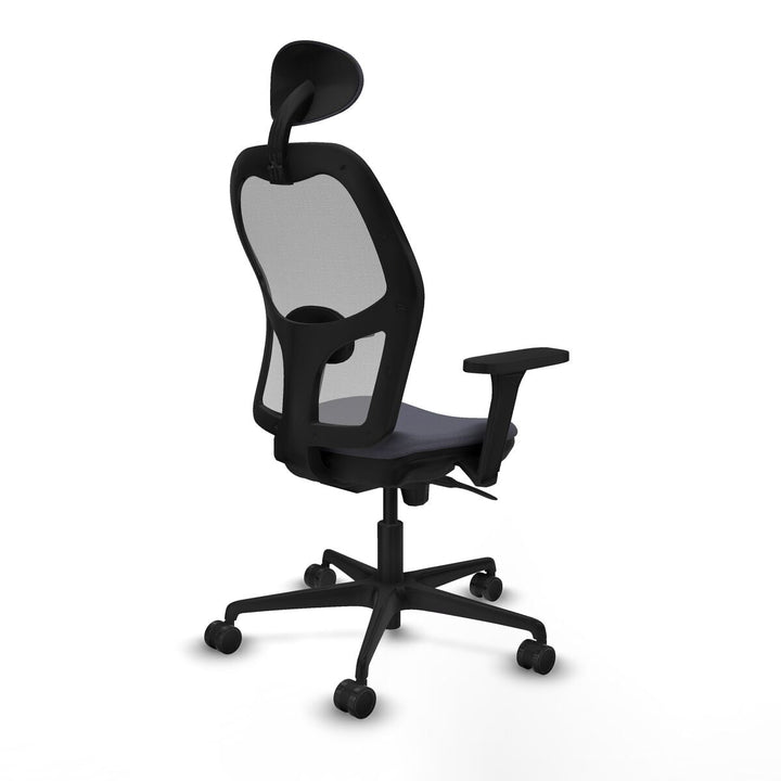 Office Chair with Headrest Piqueras y Crespo 3D036N1 Dark grey
