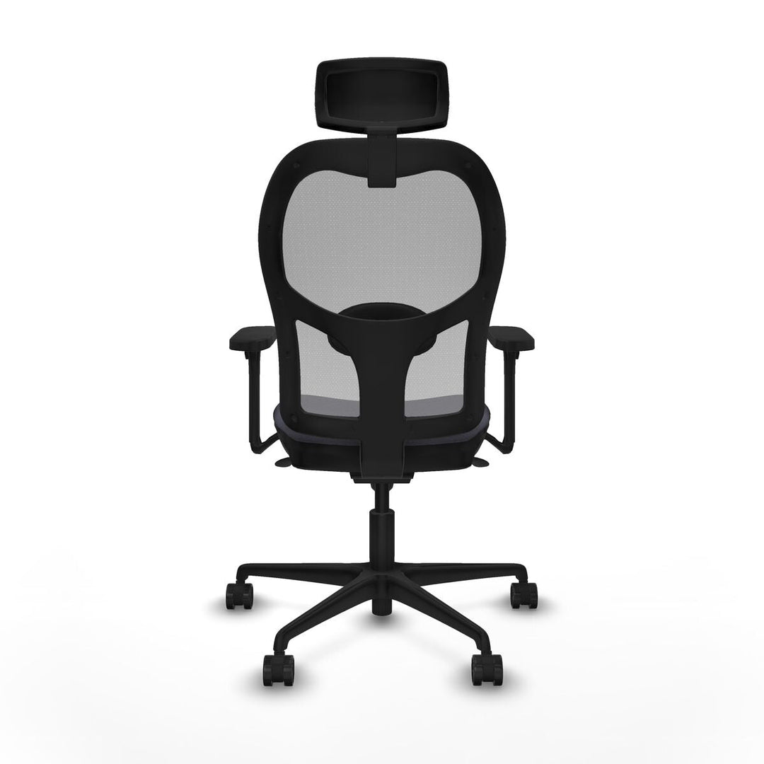 Office Chair with Headrest Piqueras y Crespo 3D036N2 Dark grey
