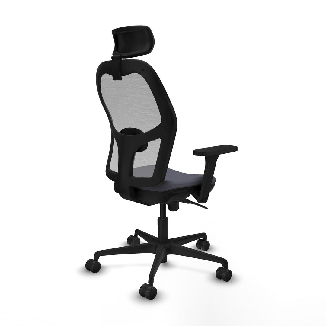 Office Chair with Headrest Piqueras y Crespo 3D036N2 Dark grey