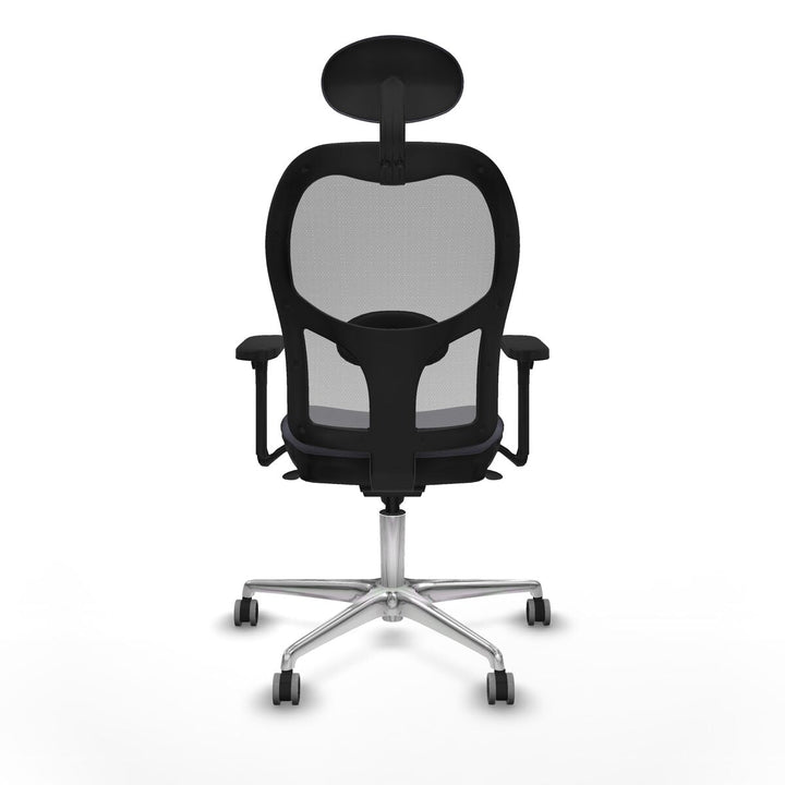 Office Chair with Headrest Piqueras y Crespo 3D086G1 Dark grey