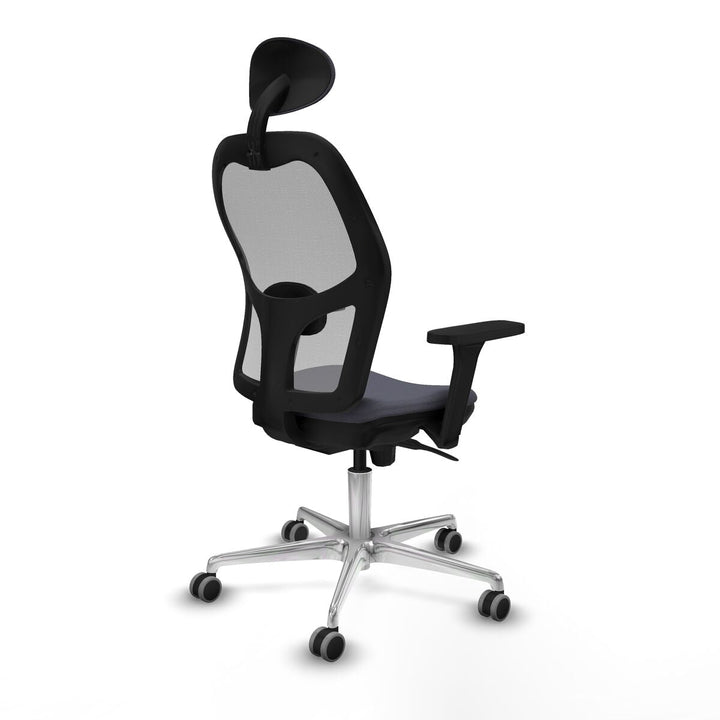 Office Chair with Headrest Piqueras y Crespo 3D086G1 Dark grey