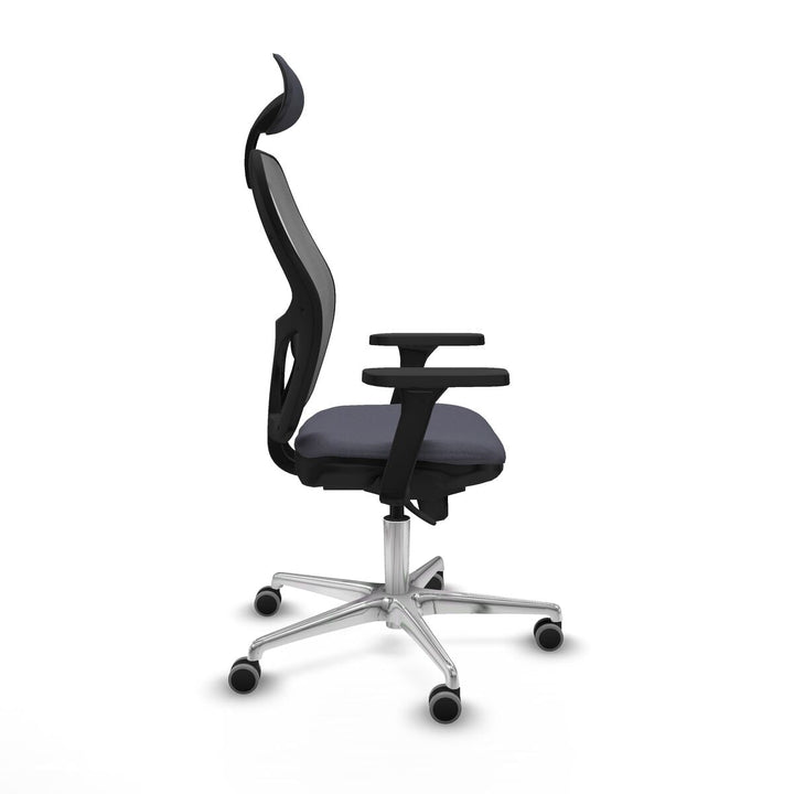 Office Chair with Headrest Piqueras y Crespo 3D086G1 Dark grey
