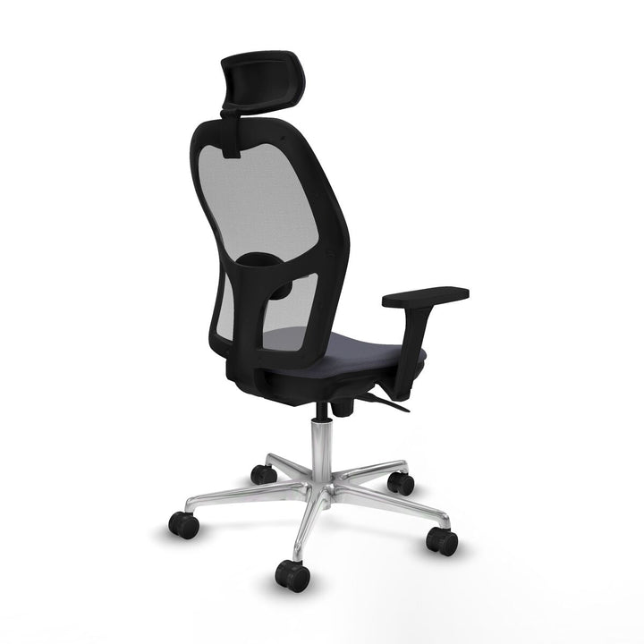 Office Chair with Headrest Piqueras y Crespo 3D086N2 Dark grey