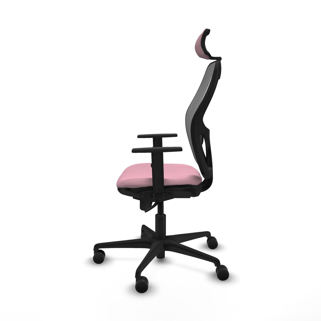 Office Chair with Headrest Piqueras y Crespo 1D036N2 Pink