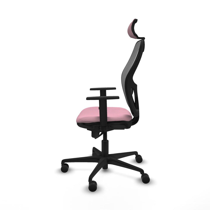 Office Chair with Headrest Piqueras y Crespo 1D036N2 Pink