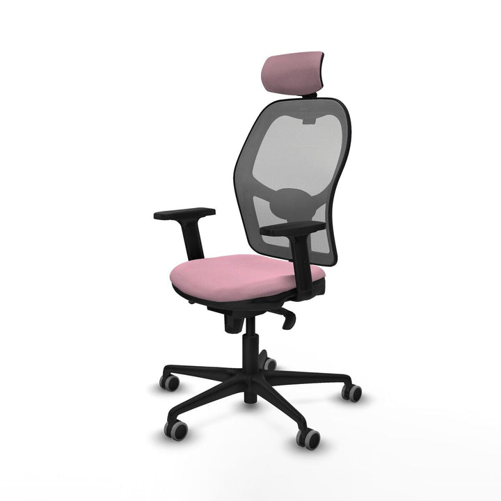Office Chair with Headrest Piqueras y Crespo 2D036G2 Pink