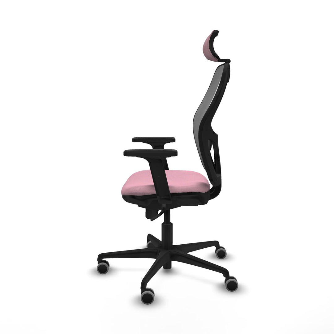 Office Chair with Headrest Piqueras y Crespo 2D036G2 Pink