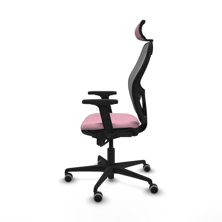 Office Chair with Headrest Piqueras y Crespo 2D036G2 Pink