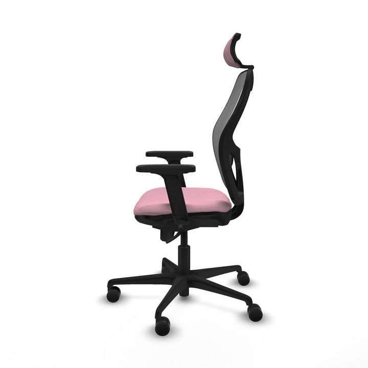 Office Chair with Headrest Piqueras y Crespo 2D036N2 Pink