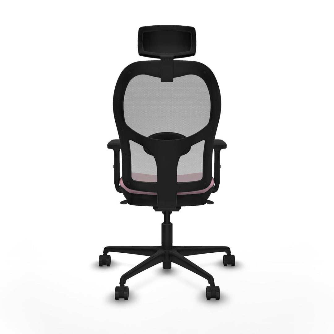 Office Chair with Headrest Piqueras y Crespo 2D036N2 Pink