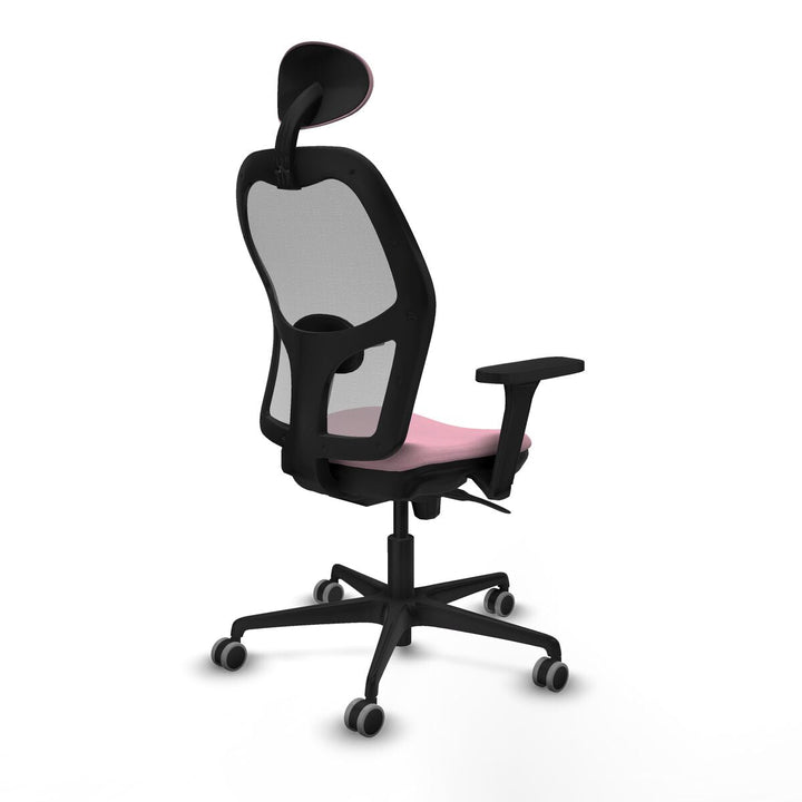 Office Chair with Headrest Piqueras y Crespo 3D036G1 Pink