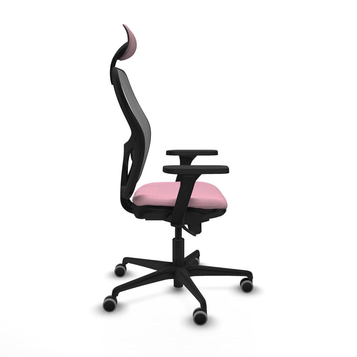 Office Chair with Headrest Piqueras y Crespo 3D036G1 Pink