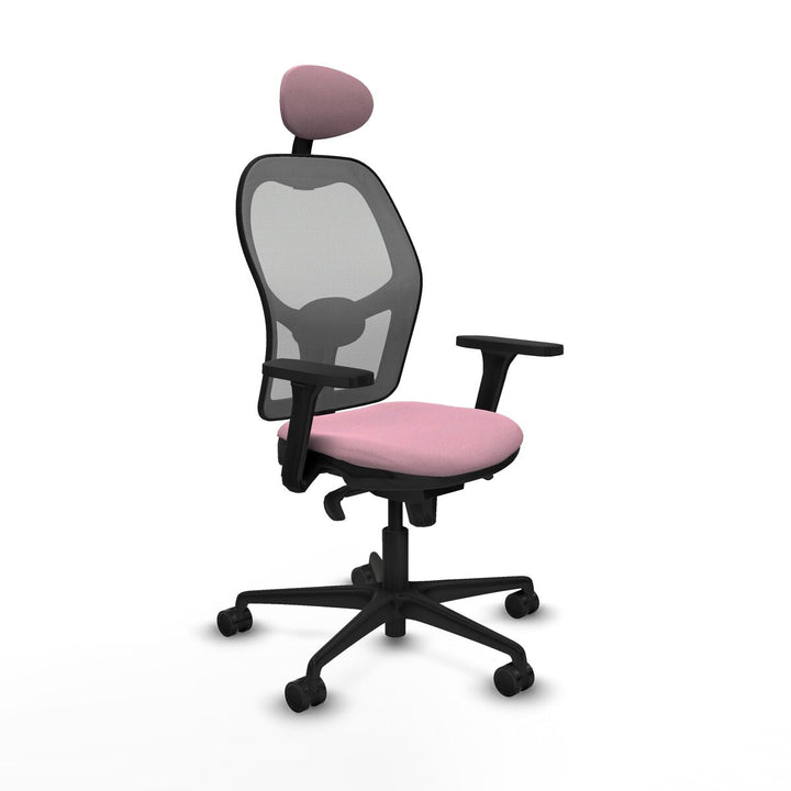 Office Chair with Headrest Piqueras y Crespo 3D036N1 Pink