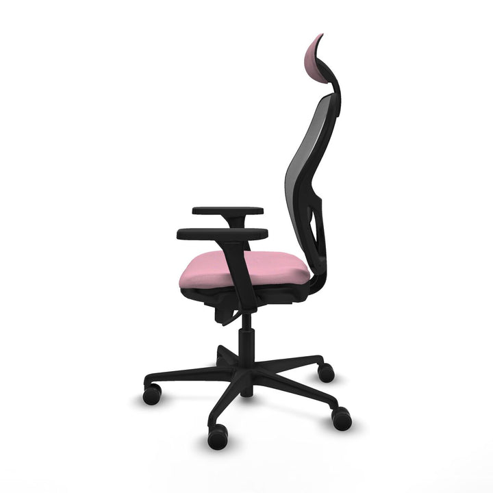 Office Chair with Headrest Piqueras y Crespo 3D036N1 Pink