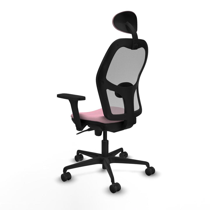 Office Chair with Headrest Piqueras y Crespo 3D036N1 Pink