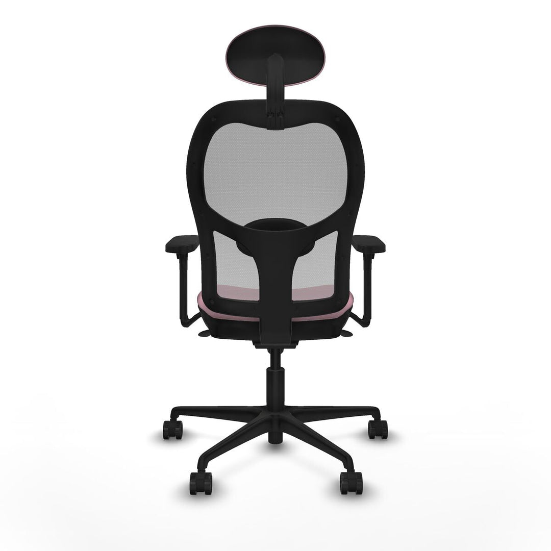 Office Chair with Headrest Piqueras y Crespo 3D036N1 Pink