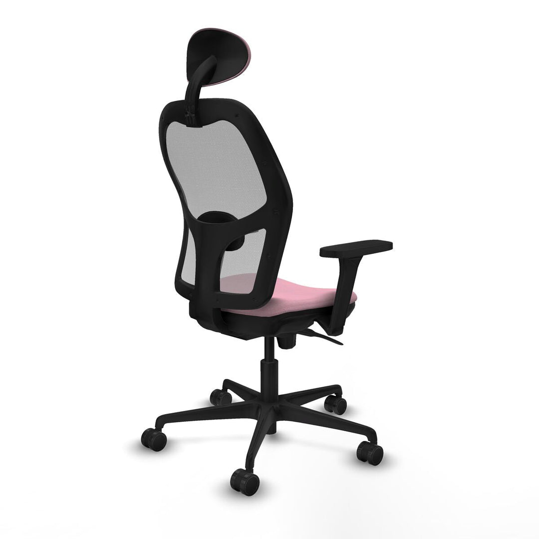 Office Chair with Headrest Piqueras y Crespo 3D036N1 Pink