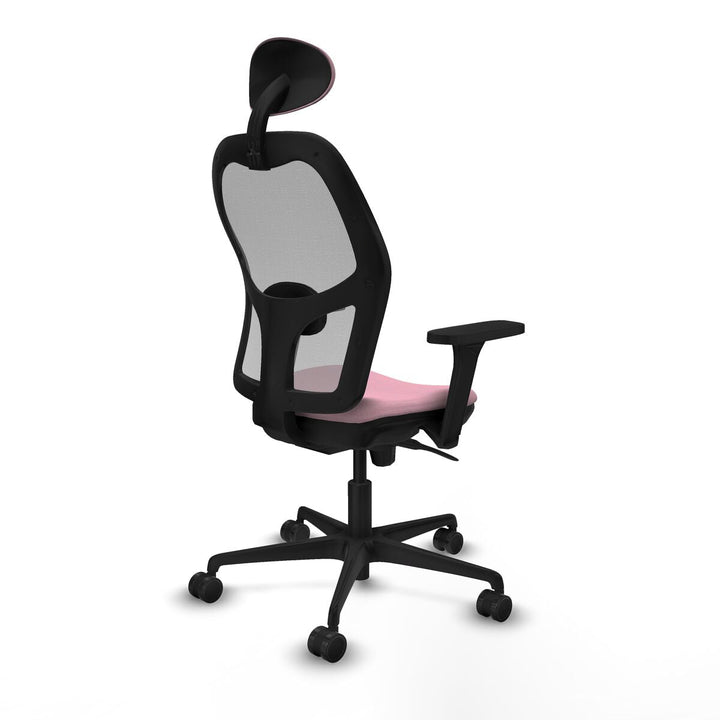 Office Chair with Headrest Piqueras y Crespo 3D036N1 Pink