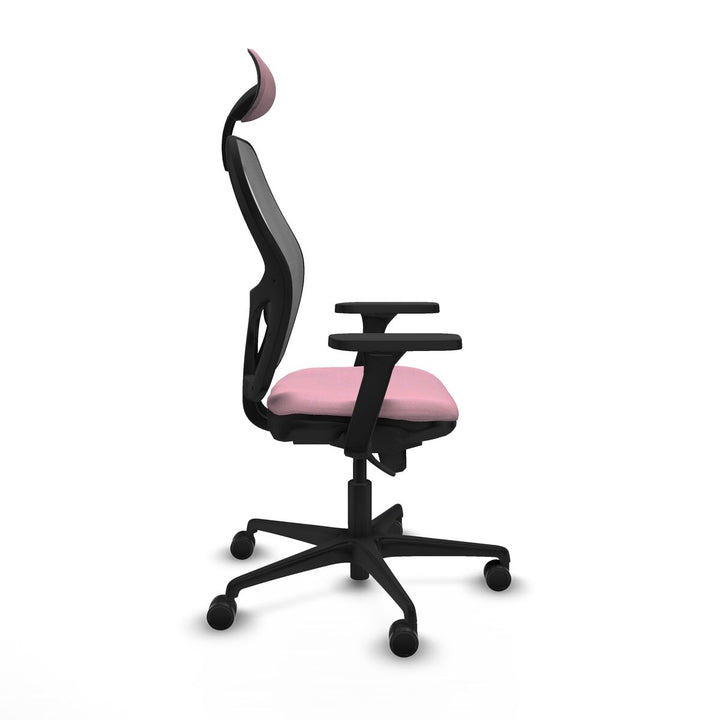 Office Chair with Headrest Piqueras y Crespo 3D036N1 Pink