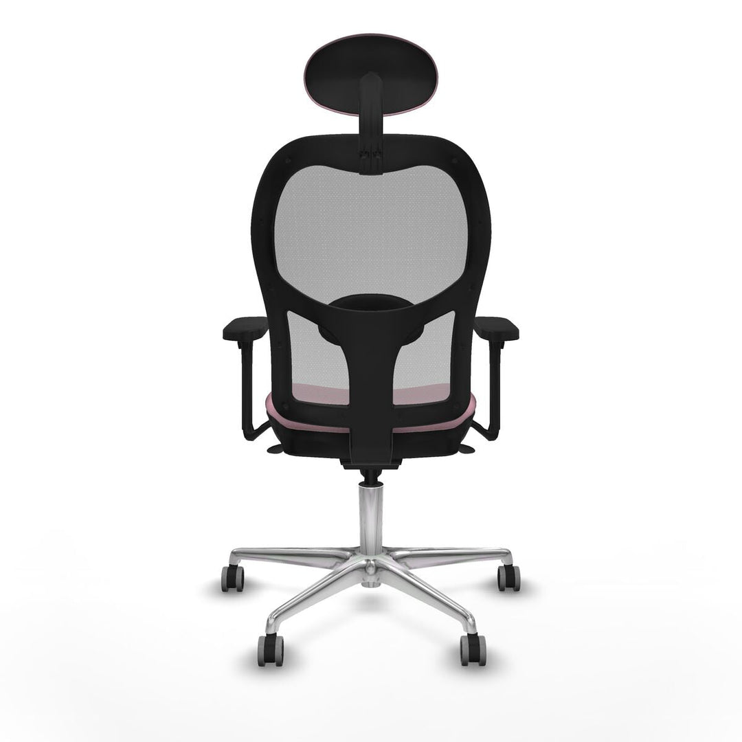 Office Chair with Headrest Piqueras y Crespo 3D086G1 Pink